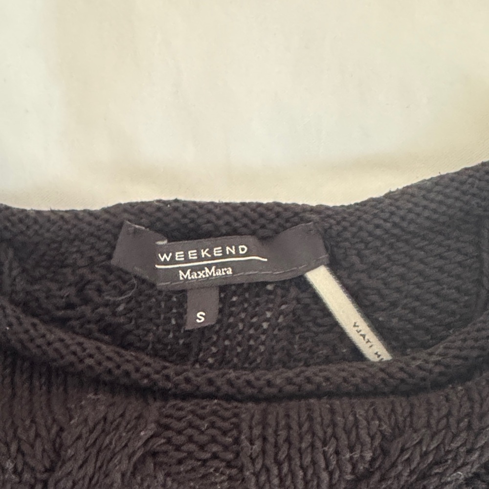 MaxMara Weekend Cable Knit Top